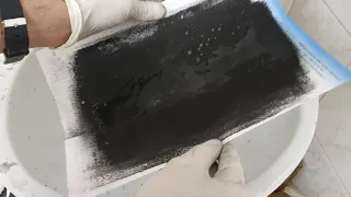 Conductive ink made from waste plastic