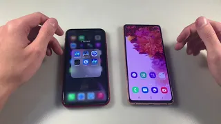 Сравнение iPhone XR vs Samsung Galaxy S20 FE