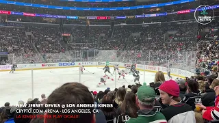 NJD @ LAK, Kings power play and goal, 2nd period, 14JAN2023