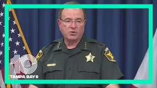 Sheriff Grady Judd delivers remarks on deputy-involved shooting that left a woman dead