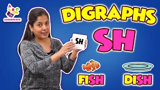 Lets's learn 'Sh' Words | Sh Digraph Sound | Nursery Rhymes | Preschool Learning | Learning Box