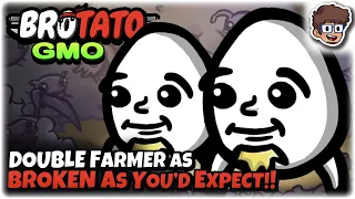 DOUBLE Farmer, As BROKEN As You'd Expect!! | Farmer + Farmer | Brotato: Modded