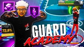 2K22 COMP GUARD ACADEMY! BEST JUMPSHOT + BEST SHOOTING BADGES - NBA 2K22 TIPS & TRICKS TO NEVER MISS