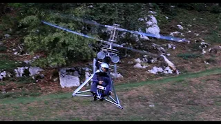 Mirocopter SCH-2A Autorotation and Circular Turns