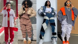 Streetwear tomboy outfit ideas🔥🔥|| 2022 fashion trends🔥🔥