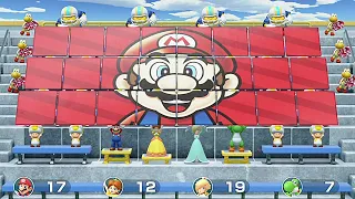 수퍼 마리오 파티 미니게임 판 들기 대결! 2 Super Mario Party - MiniGames - First game Pep Rally | スーパーマリオパーティ