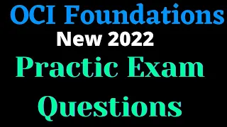 OCI Foundations Practice Exam Questions Solve 2022 | Foundations Certifications