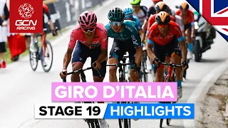 Breakaway Delight & Late Attacks | Giro D'Italia 2022 Stage 19 Highlights