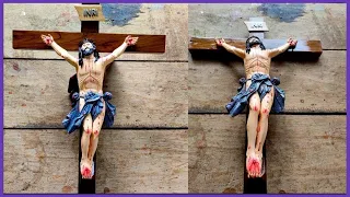 Crucifixion of Jesus Christ-wood carving/ wood Art/woodwork