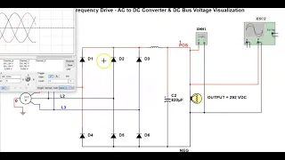 3 Phase AC to DC Rectifier and DC Bus Filtering