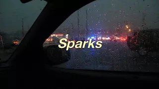 Coldplay - Sparks (With rain)