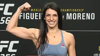 Mackenzie Dern and Virna Jandiroba - Official Weigh-ins - (UFC 256: Figueiredo vs. Moreno) - /r/WMMA