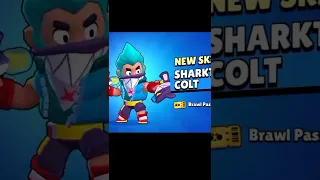 Colt's New Skin | BRAWL STARS | SHARK TOOTH COLT