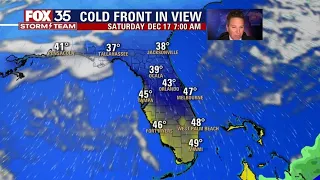 Cold front to bring bone-chilling temperatures to Florida