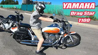 Тест драйв YAMAHA XVS1100 Drag Star