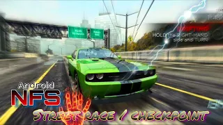 NFS Most WANTED street Race and checkpoint race