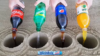 Experiment !! Pepsi, Cola, Sprite, Yedigün and Mentos Underground