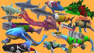 Hungry Shark Evolution - Unlocking All Sharks All 23 Sharks Unlocked Kraken Shark Gameplay Hack 2020