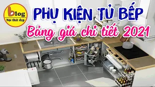 Các loại phụ kiện tủ bếp thông minh không thể thiếu trong căn bếp thời 4.0