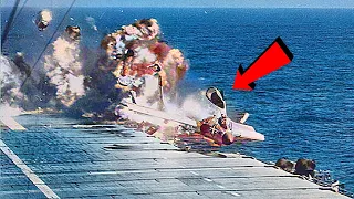 A collection of failed landings on aircraft carriers!
