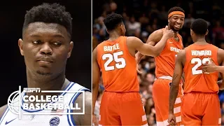 Zion, Duke's loss to Syracuse headlines biggest upsets of season | College Basketball Highlights