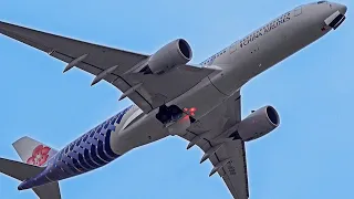 (4K) HEAVY Takeoffs ONLY | A330neo A350 B747F B787 B767 | Amsterdam Airport Plane Spotting