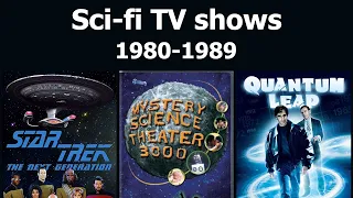 Sci-fi TV shows from the 1980s