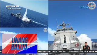 Lumang tanker ng PHL Navy, pinalubog sa firing exercises bilang bahagi ng Balikatan 2024 | UB