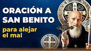 Oración a San Benito para alejar el mal. #sanbenitoabad #oracion