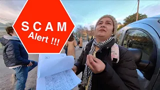 SCAM in the name of God in Broad Daylight at the Eiffel Tower  -  🇫🇷 Paris, FRANCE