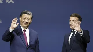 Macron e Xi Jinping pedem "trégua global" durante os Jogos Olímpicos de Paris