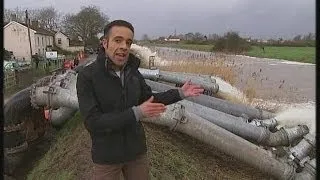 Somerset battles extreme flooding