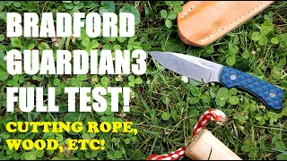 Is This The WORST Handle Ever?? Bradford Guardian3 Magnacut TESTING! Full review.