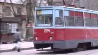 MAKIYIVKA UKRAINE TRAMS TROLLEYBUSES MARCH 1995