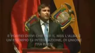 Alessandro Di Battista "Unione dei paesi del Mediterraneo"