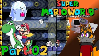Super Mario World Hacks - SMW 30th Anniversary Edition - HARD MODE (Part 2) | JFox96 Stream VOD