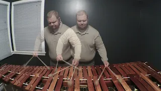 Opposing Forces for 5.0 Octave Marimba Duo by Robert Clayson