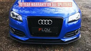 Audi S3 8P2 Front Lip Splitter Range