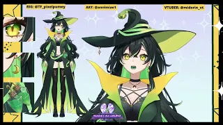 【Live2D Showcase】midorin 🐍 snek witch vtuber ✨