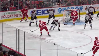 11/19/17 Condensed Game: Avalanche @ Red Wings