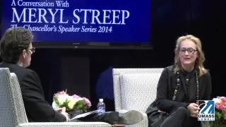 Meryl Streep: The Issue Of Divorce & "Kramer vs. Kramer" - UMass Lowell (0:49)