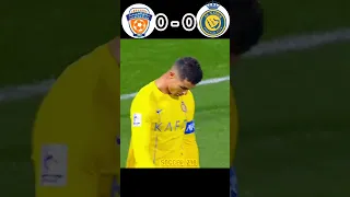 🤯Al nassr v Al fayha fc #ronaldo #football #shorts #youtube