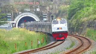 KERETA NGEBUT PARAH DI TEROWONGAN‼️ MENEMUKAN 24 KERETA API DI TEROWONGAN IJO