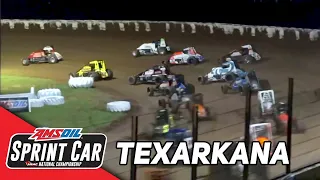 HIGHLIGHTS: USAC AMSOIL National Sprint Cars | Texarkana 67 Speedway | September 9, 2023