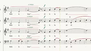 See amid the winter's snow (Dan Forrest) - Practice Track for Soprano 1