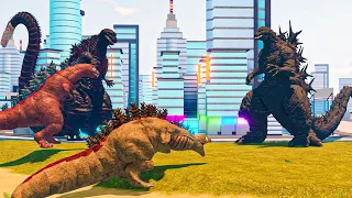 Godzilla Minus One Vs Shin Godzilla ( Shin Godzilla's Revenge ) - Roblox Kaiju Universe