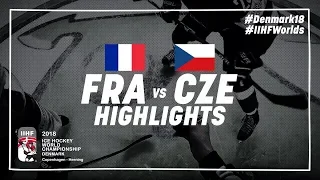 Game Highlights: France vs Czech Republic May 13 2018 | #IIHFWorlds 2018