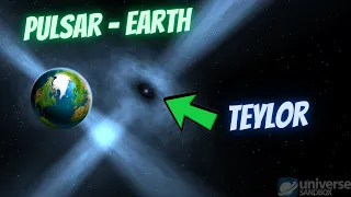Earth replaced pulsar Taylor in Universe Sandbox