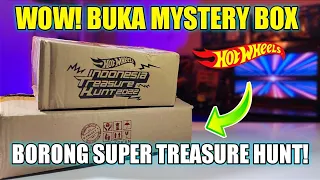 WOW! BUKA MYSTERY BOX HOT WHEELS BORONG SUPER TREASURE HUNT LANGKA!