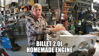 Homemade Billet Engine - How to Make a 2.0L Engine from Scratch